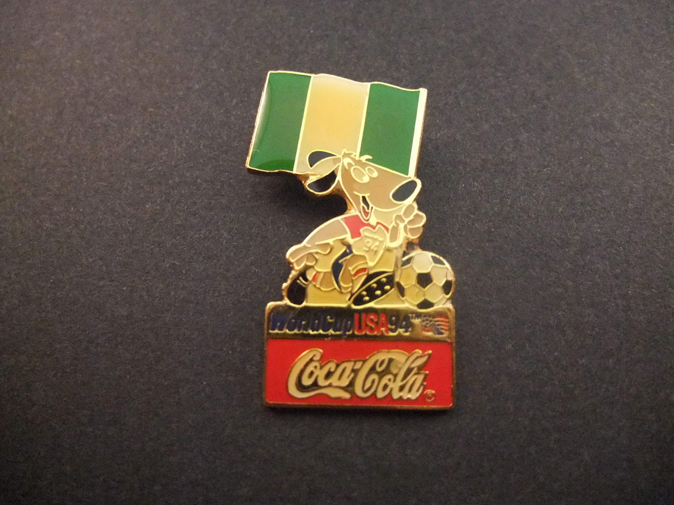 Coca Cola Worldcup voetbal USA 1994 ,Nigeria